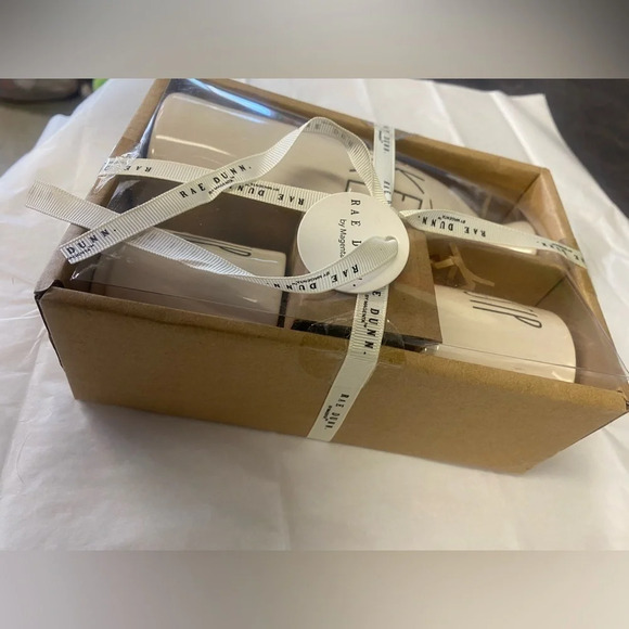 5/$20 Rae & Dunn Sake & Sip Pitcher and 2 Cups Set White Japan Hibachi Aesthetic - Picture 4 of 7